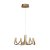 Searchlight Signature 8 Arm Led Convertible To Semi Flush Pendant,
