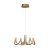 Searchlight Signature 8 Arm Led Convertible To Semi Flush Pendant,