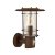 Searchlight Outdoor & Porch Wall Light Cw Sensor Rust Brown