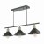 Jalen 3 Light Bar Pendant Graphite Antique Brass