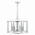 Myka 4 Light Pendant Polished Chrome