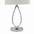 Wyatt Touch Table Lamp Polished Chrome With Shade