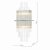 Lukas 2 Light Wall Light Polished Chrome Glass