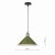 Kinsley 1 Light Easy Fit Metal Shade Gloss Green 30Cm