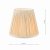 Noelle Taupe Silk Pleated Shade 14cm
