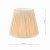 Noelle Taupe Silk Pleated Shade 14cm