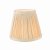 Noelle Taupe Silk Pleated Shade 14cm