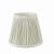 Noelle Grey Silk Pleated Shade 14cm