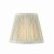 Noelle Grey Silk Pleated Shade 14cm