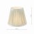 Noelle Grey Silk Pleated Shade 14cm