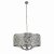 Searchlight Bijou 8 Light Ceiling Pendant Chrome & Crystal Glass
