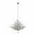 Searchlight Bouquet 11 Light Ceiling Pendant Chrome & Crystal Glass