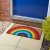 Outside In Rainbow Decoir Mat 45 x 75cm