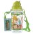 Puckator 450ml Children's Reusable Water Bottle with Flip Straw - Zooniverse