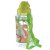 Puckator 450ml Children's Reusable Water Bottle with Flip Straw - Zooniverse