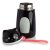 Puckator Shaped Reusable Stainless Steel Hot & Cold Thermal Insulated Drinks Bottle 300ml - Feline Fine Black Cat