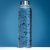 Puckator Reusable Glass Water Bottle with Protective Neoprene Sleeve with Strap - Cat's Life