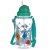 Puckator 450ml Children's Reusable Water Bottle with Flip Straw - Monstarz Monster