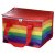 Puckator Recycled Plastic Bottle RPET Reusable Picnic Cool Bag - Rainbow Flag