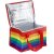 Puckator Recycled Plastic Bottle RPET Reusable Picnic Cool Bag - Rainbow Flag