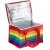 Puckator Recycled Plastic Bottle RPET Reusable Picnic Cool Bag - Rainbow Flag