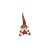 Premier Decorations 36cm Red or Green Hanging Elf - Assorted