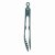 Fusion Twist Food Tongs - Blue