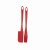 Fusion Twist 2 Pack Mini Pastry Brush & Jar Scraper Set - Red