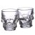 Puckator Skulls Shot Glass 60ml (Set of 2)