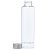 Julie Dodsworth Glass Water Bottle with Protective Sleeve and Handle 500ml