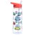 Puckator Reusable Water Bottle with Flip Straw 550ml - Retro Fiat 500