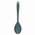 Fusion Twist Silicone Solid Spoon Grey