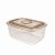 &Again Rectangular Glass Storage Container 450ml