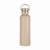 &Again 750ml Double Wall Bottle with Bamboo Lid - Putty
