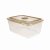 &Again Glass Rectangular Storage Container