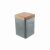The Bakehouse & Co Medium Square Storage Canister - Grey
