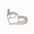 Fusion Twist Heart Egg Ring - Assorted