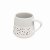 Siip Fundamental Dipped Dotted Mug - Light Grey