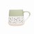 Siip Fundamental Dipped Dotted Mug - Sage