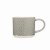 Siip Fundamental Embossed Chevron Mug - Grey