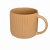 Siip Fundamental Embossed Lines Mug - Tan