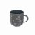 Siip Fundamental Navy Mystical Mug - Symbols