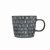 Siip Reactive Glaze Lined Mug Navy
