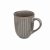 Siip Ribbed Mug Dark Grey