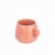 Siip Fundamental Round Embossed Mug - Pink