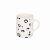 Siip Fundamental Leopard Mug - White