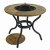 BAYFIELD FIREPIT 89cm Patio Table