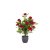 Faux Decor Regent's Roses 60cm Ruby Red