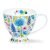 Dunoon Skye Shape Fine Bone China Mug - Floral Burst Assorted