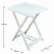 Boretto Folding Table White